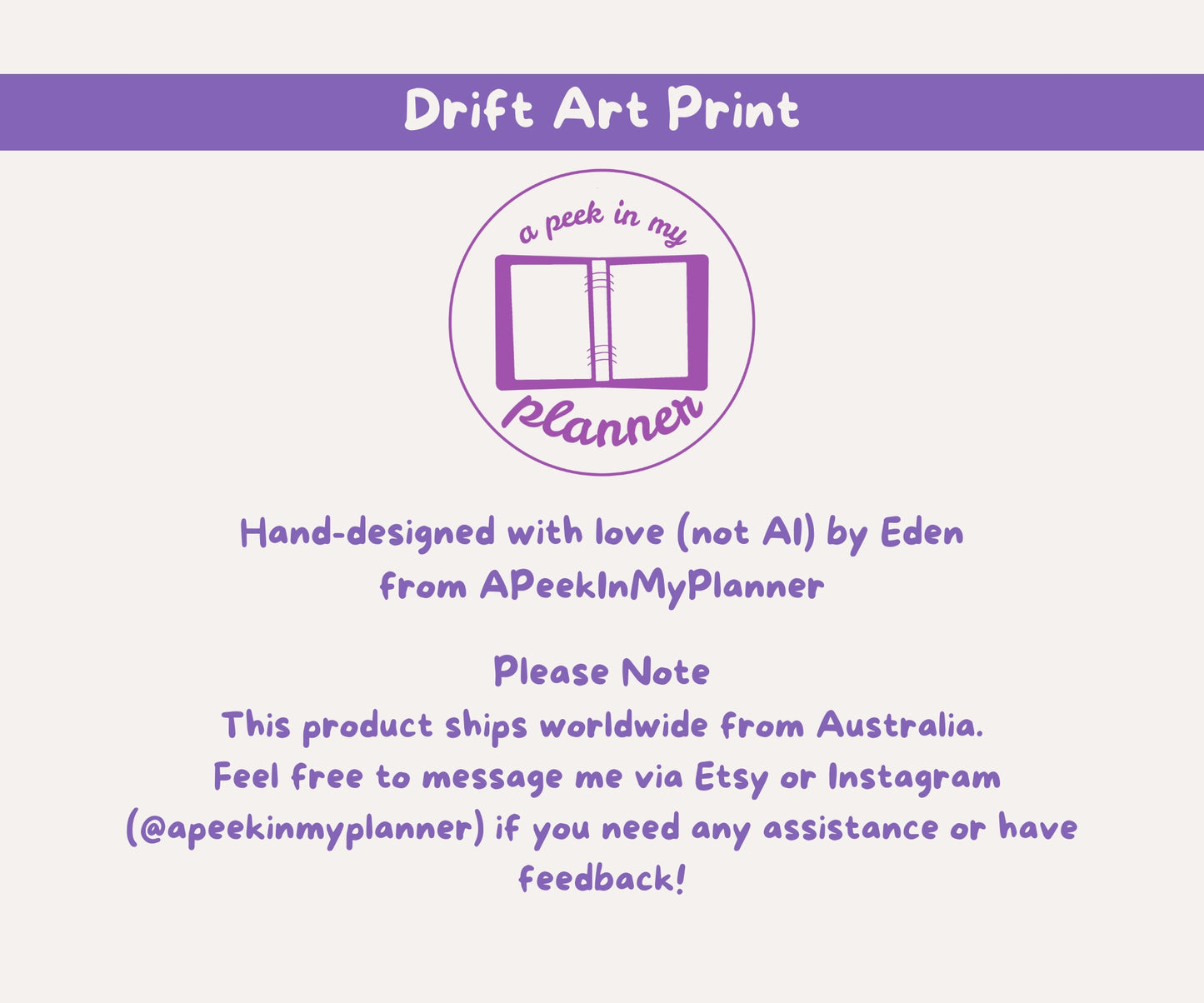 Drift Cat Illustration Unframed Print | Celestial Cat Wall Art