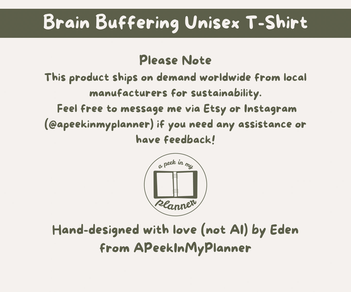 Brain Buffering Unisex T-Shirt | Sometimes I Umm, And Then I Uhh