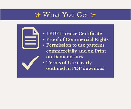 Extended Commercial Licence | Upgrade Your Licence for Extended Commercial & Print on Demand Use