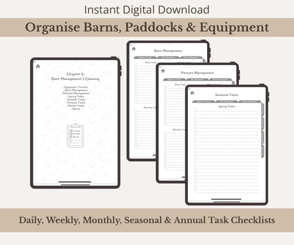 The 2026 Complete Equestrian Planner | Plan, Track & Reflect