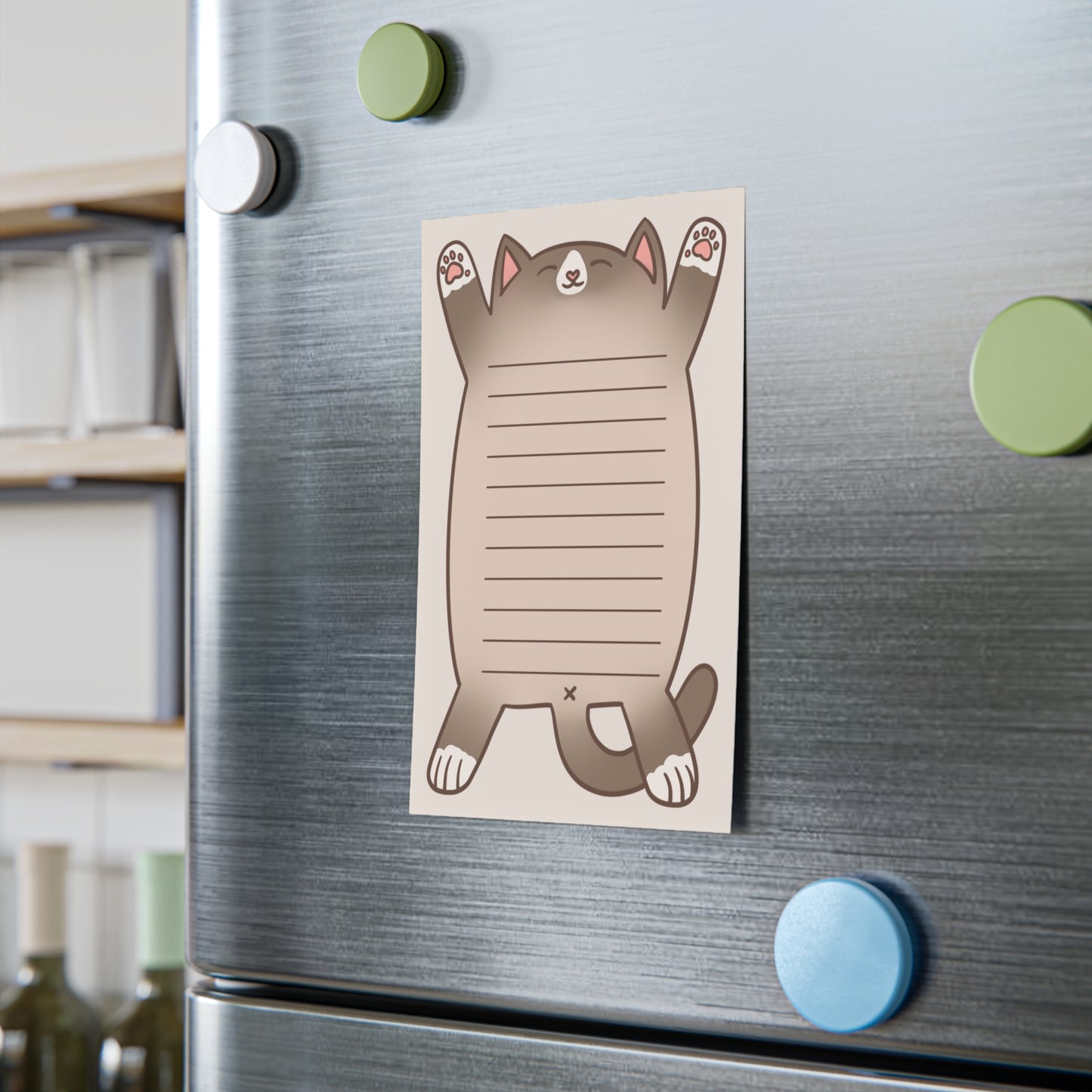 Ragdoll Cat Belly Large Post-it® Notepad