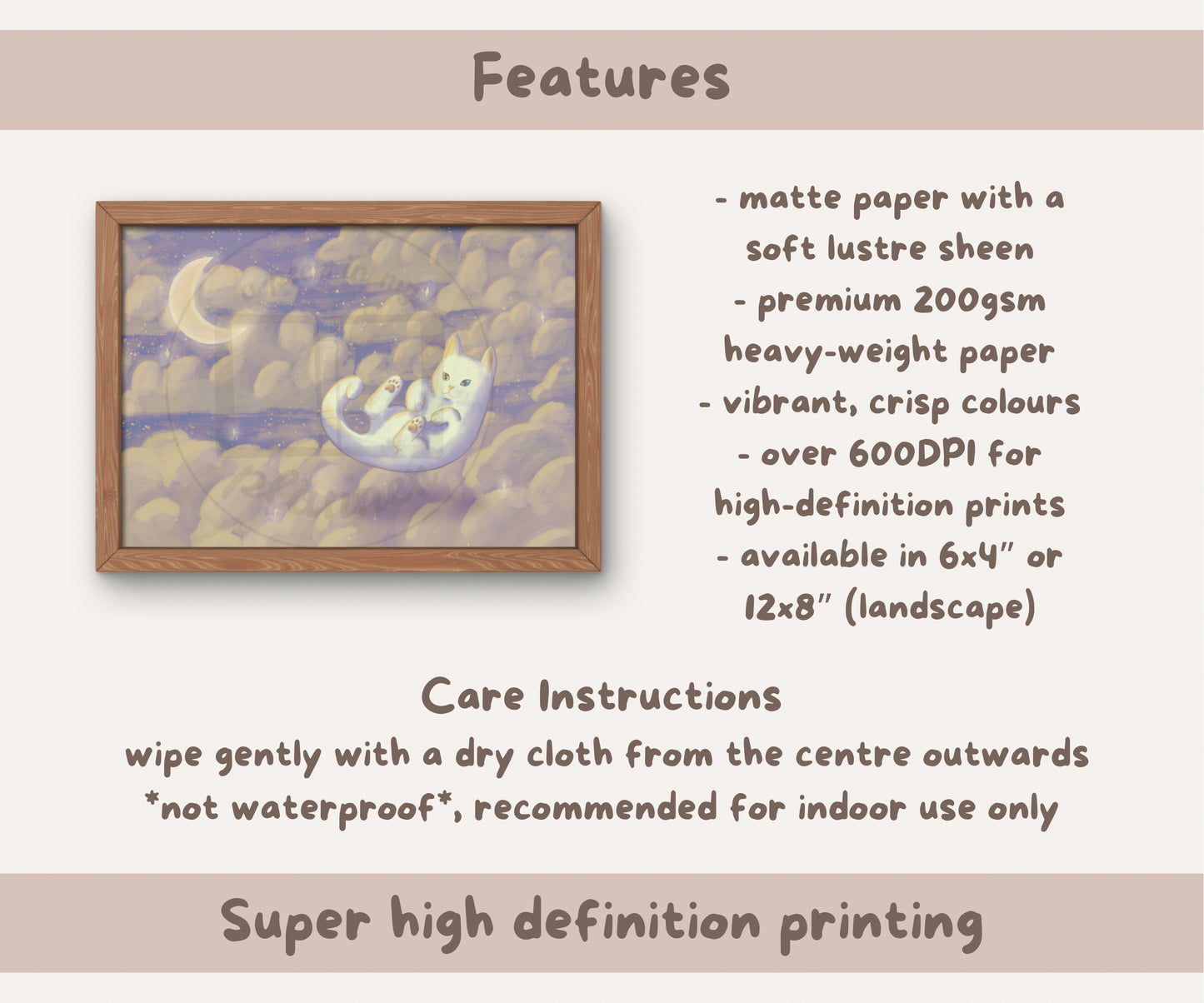 Drift Art Print | 6x4 or 12x8 Landscape