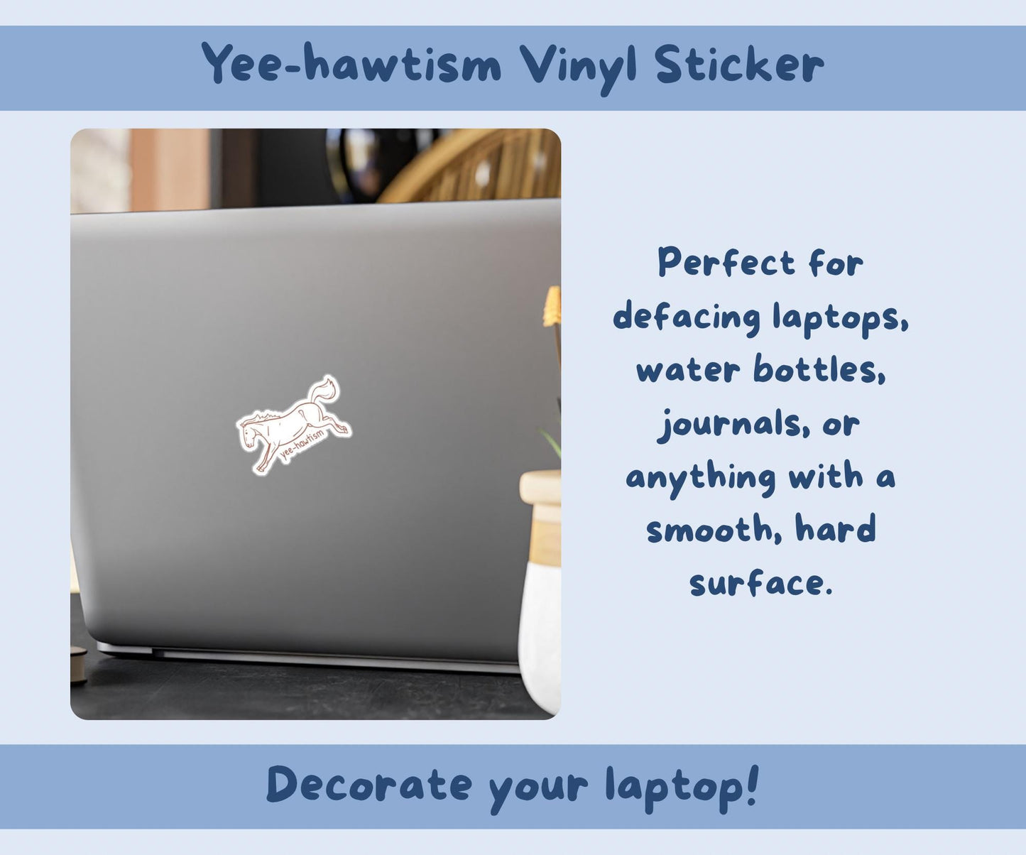Yee-Hawtism Sticker