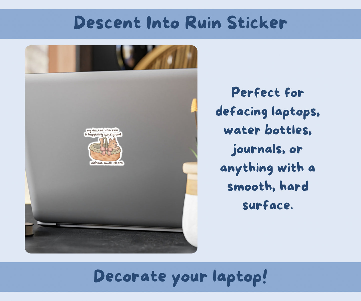 Descent Into Ruin Sticker