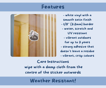 Hydrate, B*tch Sticker