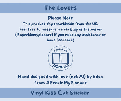 The Lovers Sticker