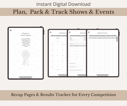 The 2026 Complete Equestrian Planner | Plan, Track & Reflect