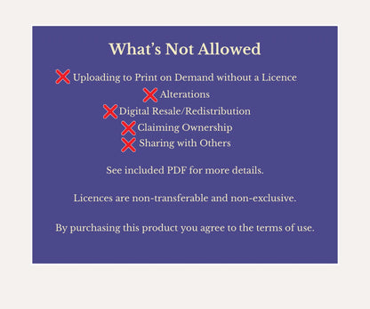 Extended Commercial Licence | Upgrade Your Licence for Extended Commercial & Print on Demand Use