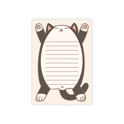 Tuxedo Cat Belly Large Post-it® Notepad