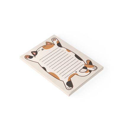 Calico Cat Belly Large Post-it® Notepad