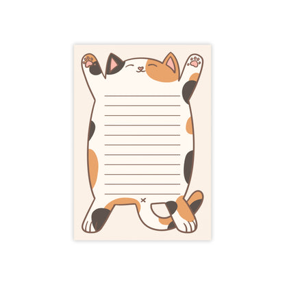 Calico Cat Belly Large Post-it® Notepad