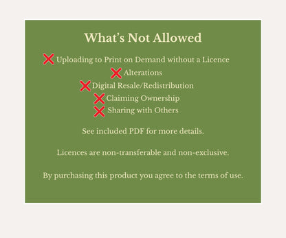 Commercial Licence | Upgrade Your Licence for Commercial & Print on Demand Use