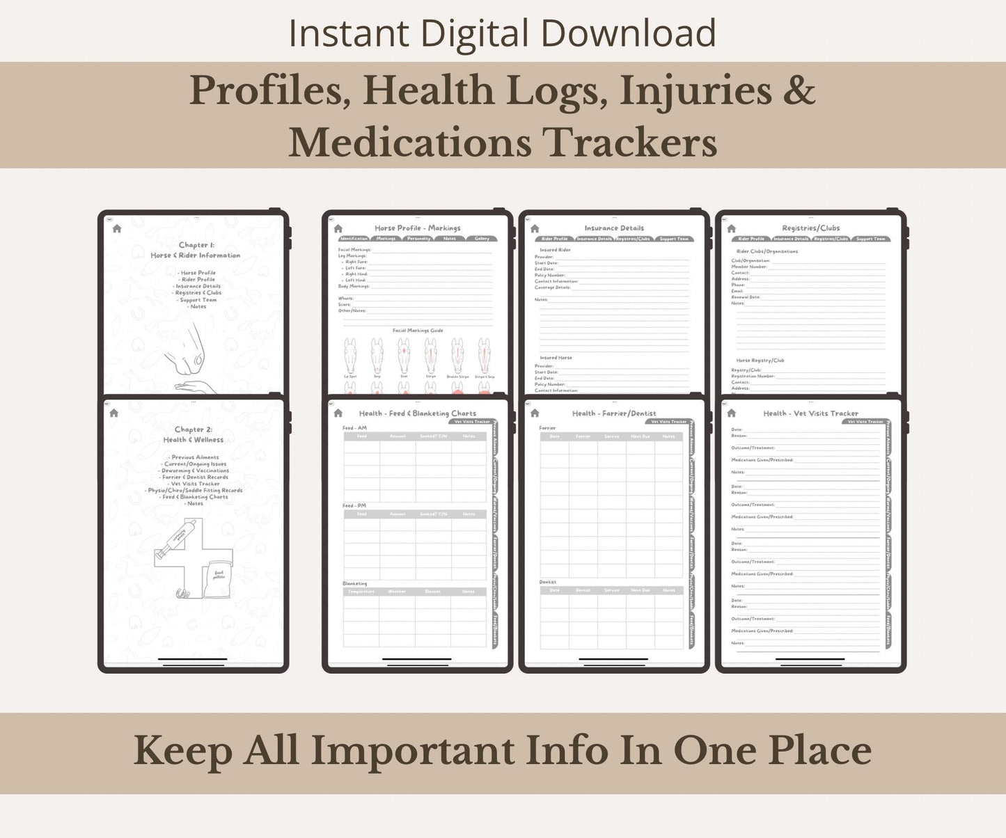 The 2026 Complete Equestrian Planner | Plan, Track & Reflect