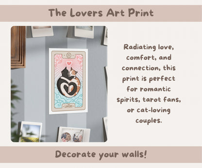 The Lovers Art Print | 6x4 or 12x8 Portrait