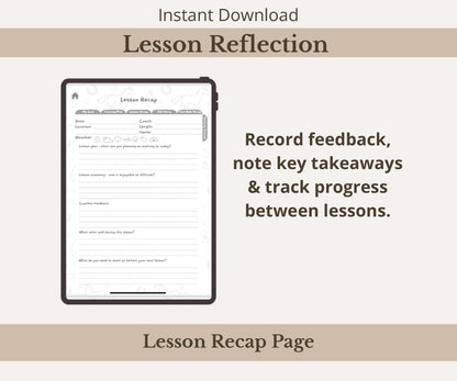 Horse Training Planner Bundle | Goal Setting & Ride Trackers